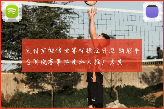 支付宝微信世界杯投注升温 购彩平台围绕赛事热度加大推广力度